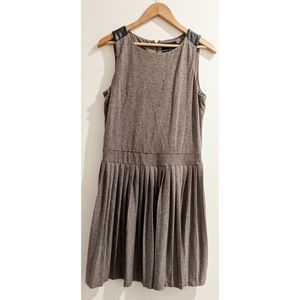 Cynthia Rowley Fit and Flare Pleated Skirt Dress